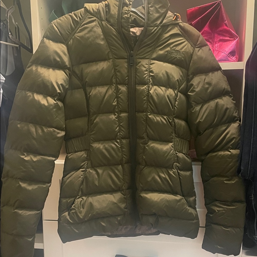 The North Face Women's Green Puffer Jacket